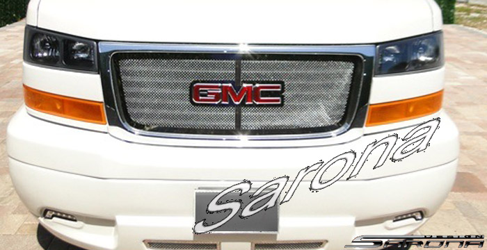 Custom GMC Savana Van  All Styles Grill (2003 - 2024) - Call for price (Part #GM-006-GR)